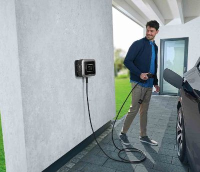 Cargador batería coche eléctrico