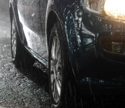 conducir con frio y lluvia