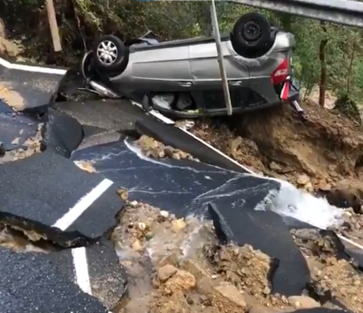 captura de pantalla socavon coche