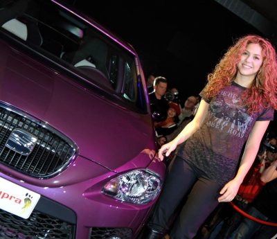 shakira coche