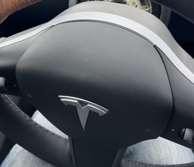 autoescuela intermitentes Tesla