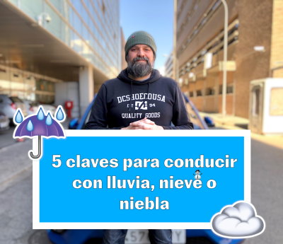 Cinco claves para conducir con frío
