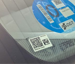 codigo bidi coche parabrisas