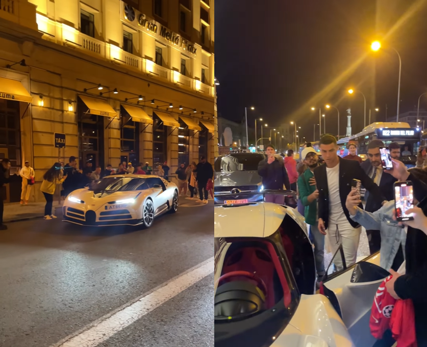 cristiano roonaldo coche