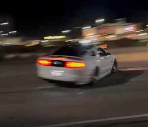 Ford Mustang derrape