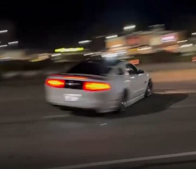 Ford Mustang derrape