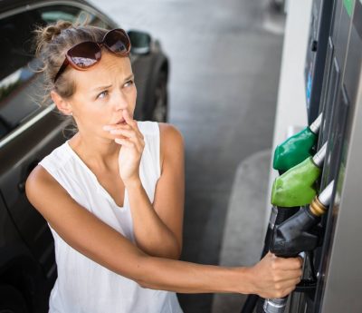 pegatina depósito combustible