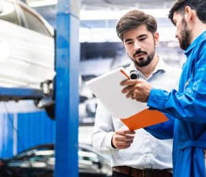 coche conversacion taller