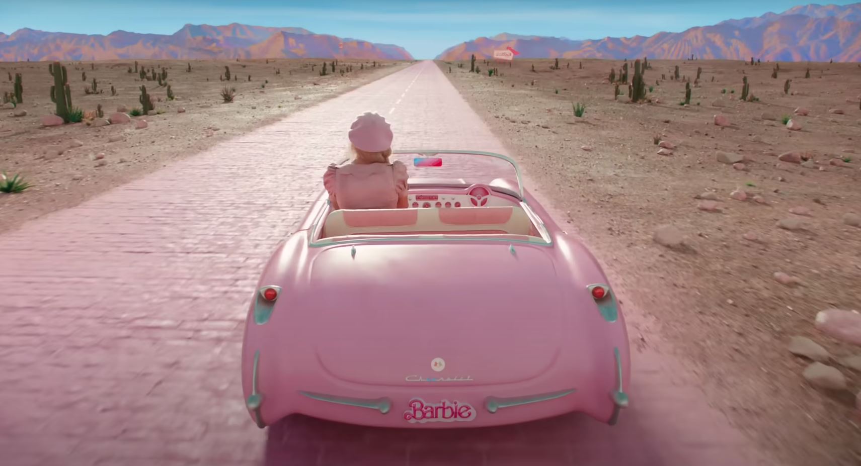 El Chevrolet Corvette de primera generación, protagonista en Barbie. El Chevrolet Corvette de primera generación, protagonista en Barbie.