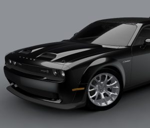 Dodge Challenger Black Ghost