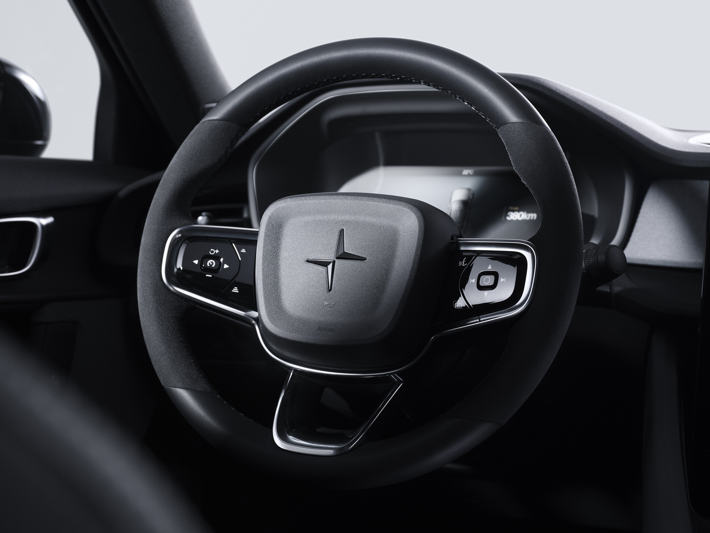 Interior del Polestar 2.