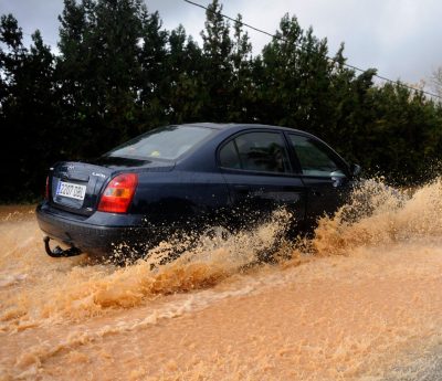 coche inundacion