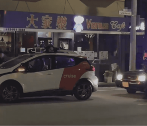 coche autonomo cruise