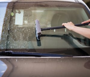 limpiar mosquitos coche parabrisas