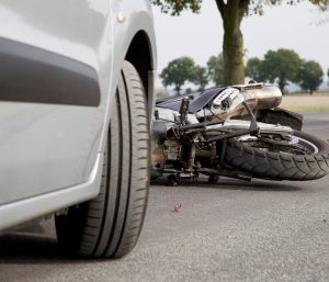 Moto accidente