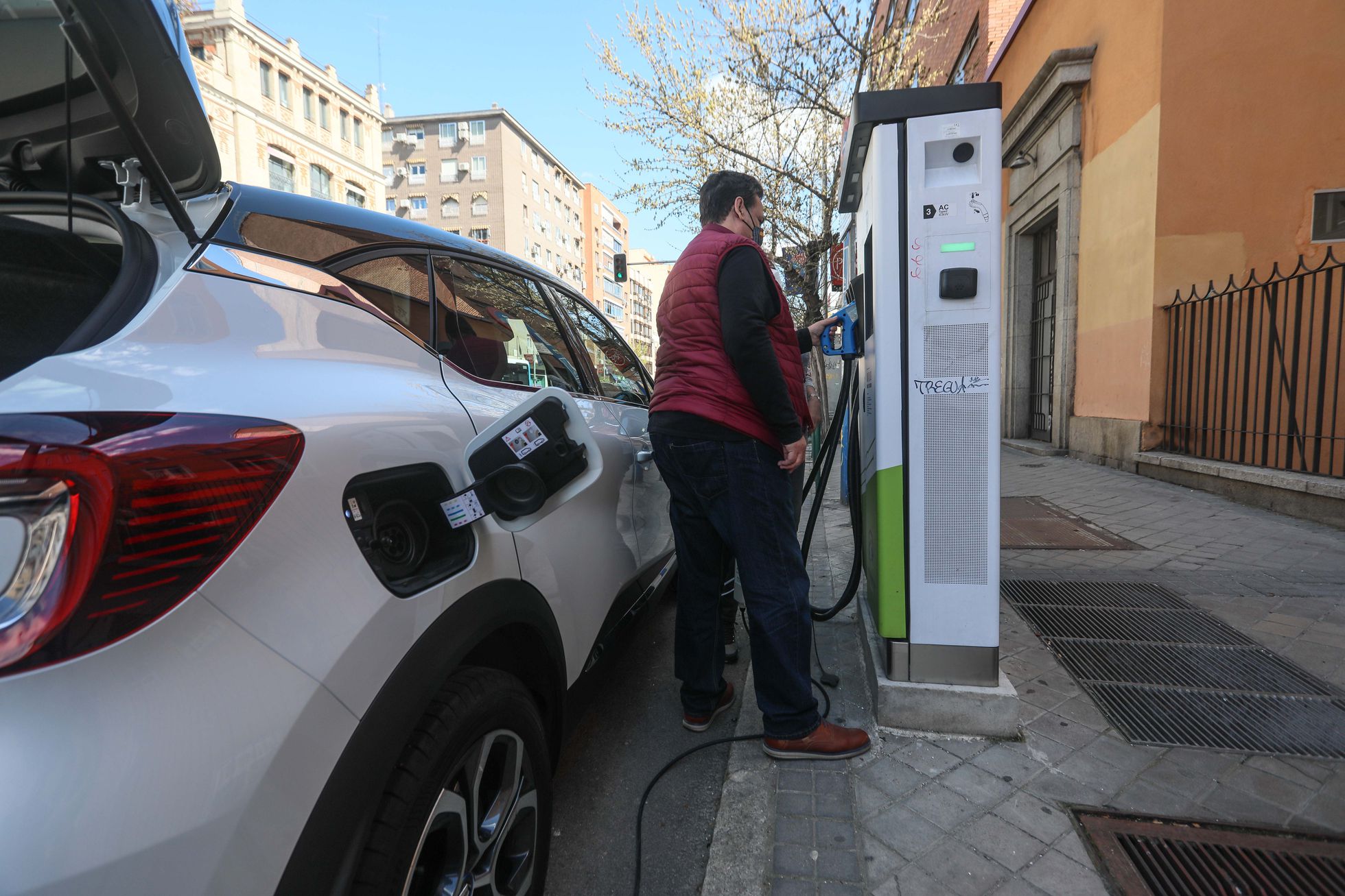 Recarga coche Madrid