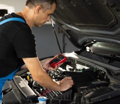 taller mecánico avería