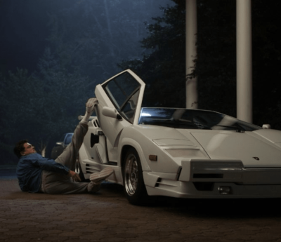 escena lamborghini dicaprio