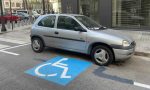 Aparca y al volver tiene una multa porque han pintado una plaza de movilidad reducida