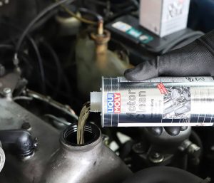 Aditivo diésel coche