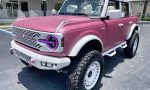 El Ford Bronco se viste como coche de Barbie