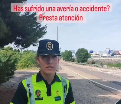 Guardia Civil triángulos