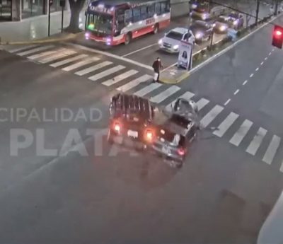 Mujer argentina se salva