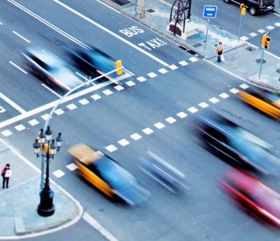 Barcelona estresante conducir