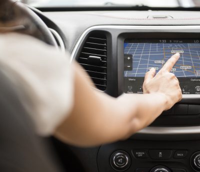 pantalla externa coche