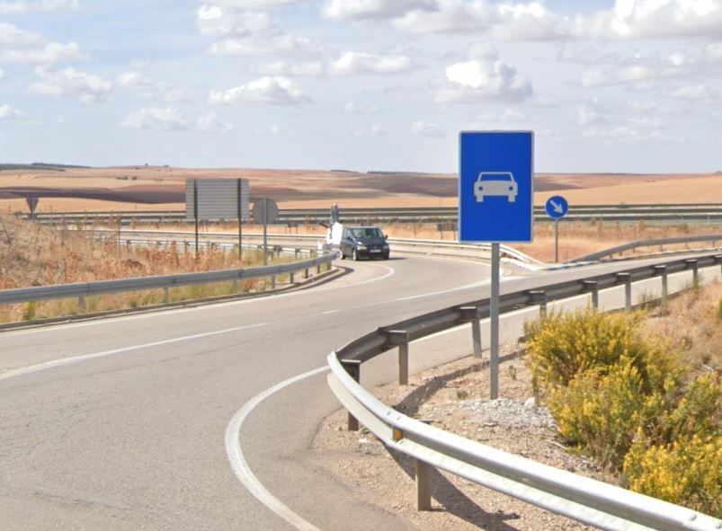 vía reservada automóviles