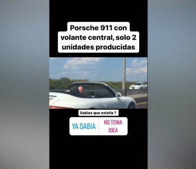 Porsche volante central