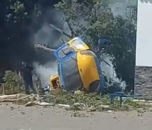 accidente helicoptero