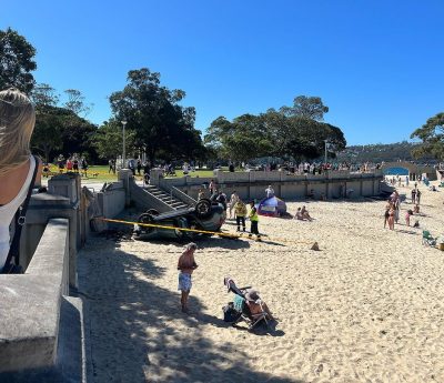 Accidente coche playa