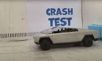 La prueba de choque más llamativa a la que se ha sometido un Tesla