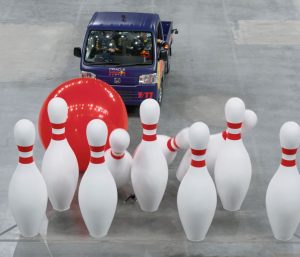 Equipo de Red Bull F1 mini camión