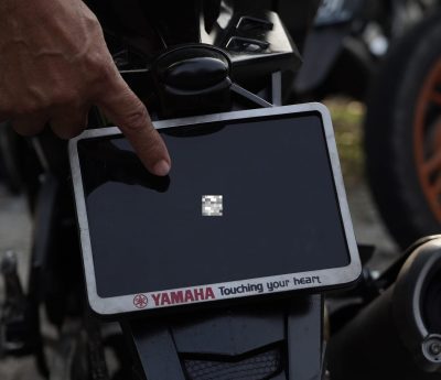 matrícula más pequeña del mundo