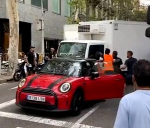 Roban un camión en Barcelona