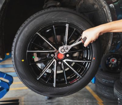 neumatico punto rojo