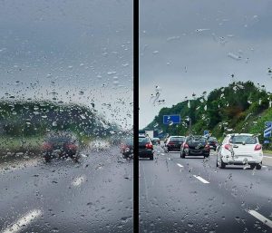 tratamiento antilluvia coche