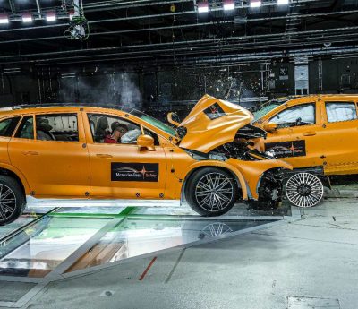 Accidente coches eléctricos