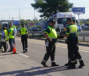 control guardia civil