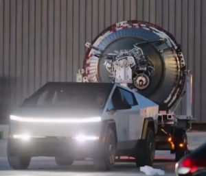 Tesla cybertruck cohete