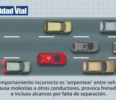 Circular 'encarrilado'