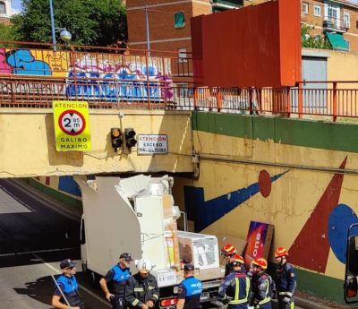 Fin del puente tragacamiones