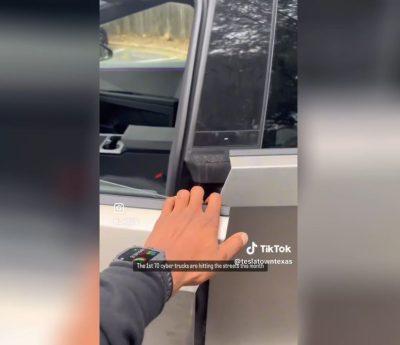 Tesla Cybertruck interior