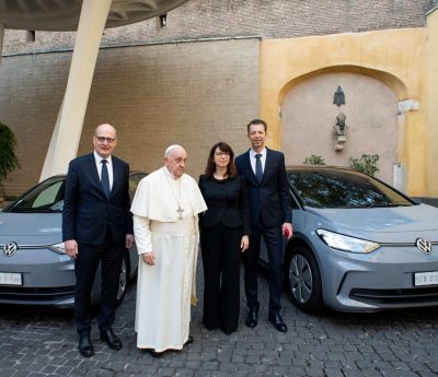 Volkswagen coches eléctricos Vaticano