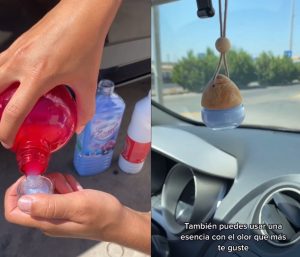 ambientador coche casero