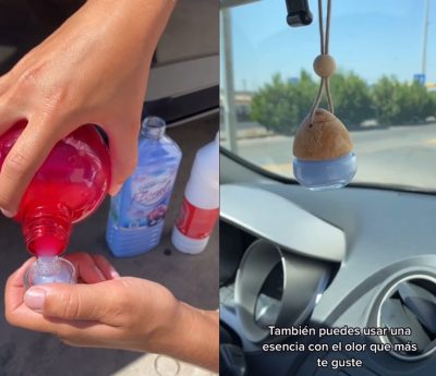 ambientador coche casero