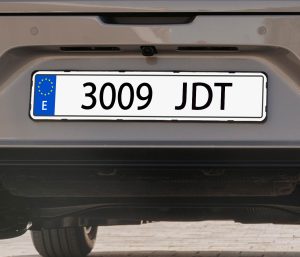 Matrícula española