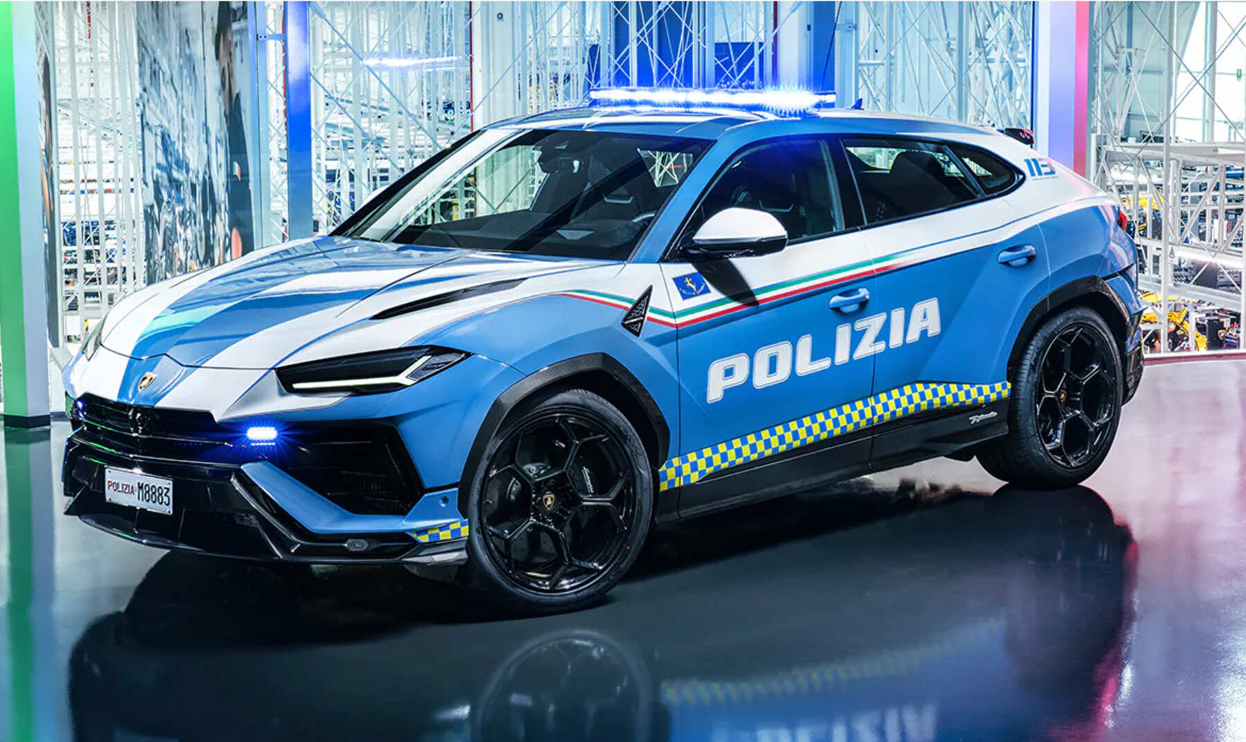 súper coches policía